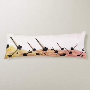 Crane Operator Shovel Operator Operating Engineers Body Pillow