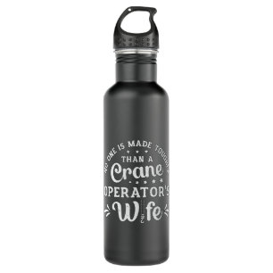 Crane Operator's Wife Worker Construction Site 710 Ml Water Bottle