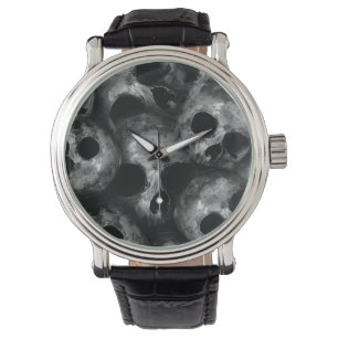 Crâne rempli, Montre électronique masculine