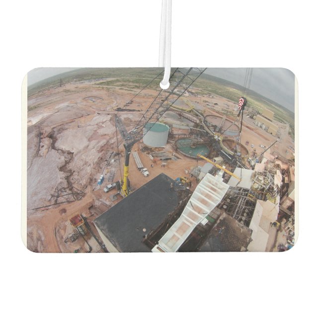 Crane Service - Grove GMK6400 Air Freshener (Back)