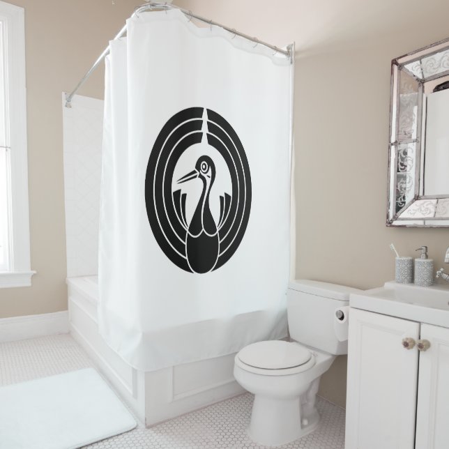 Crane-shaped noshi circle (In Situ)
