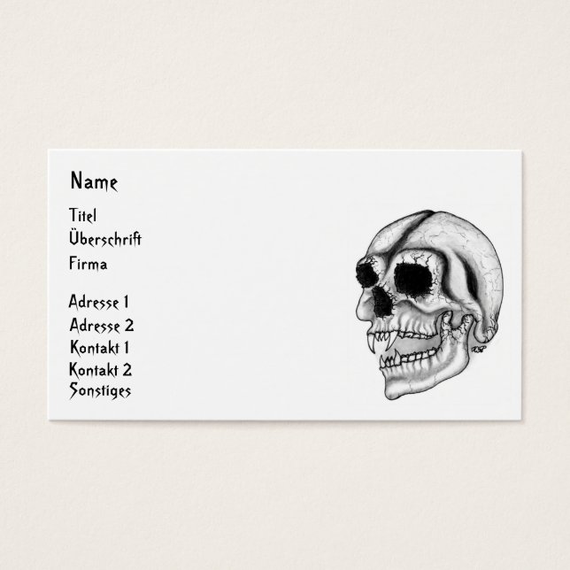 Crâne Vampir (Devant)