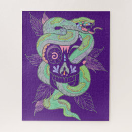 Crânes crayon couleur IT8 Puzzle couleur