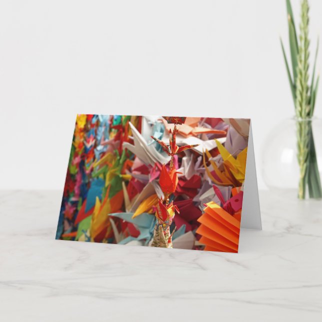 Cranes for Peace Card (Front)