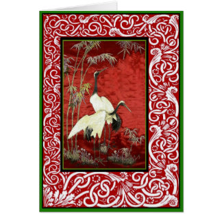 Cranes in Bamboo