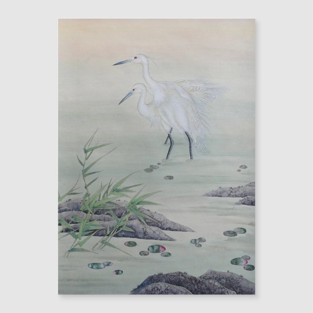 Cranes in Chinese River  (Front)