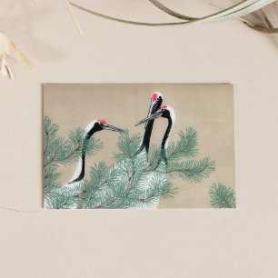 Cranes Postcard