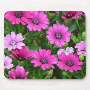 Cranesbill Geranium (Pink Flowers) Mousepad