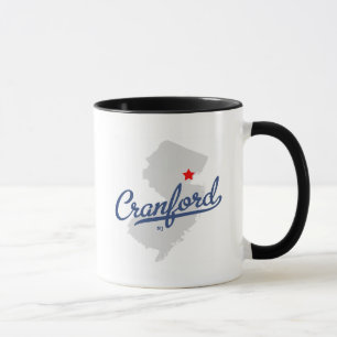 Cranford New Jersey NJ Shirt Mug