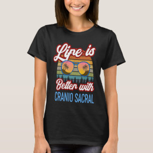 Cranio Sacral Sunset With Cranio Sacral T-Shirt