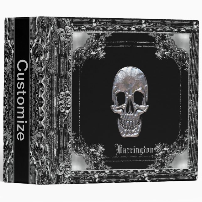 Cranium Sound Ghost Personalized Binder (Front/Spine)