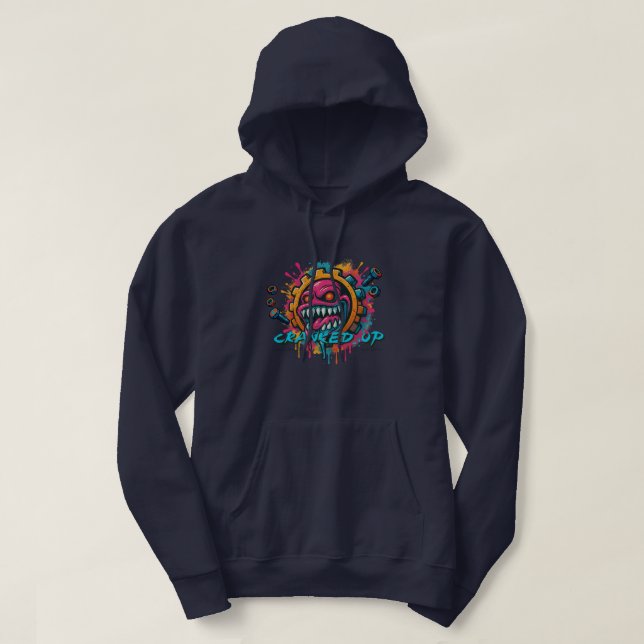 Cranked up engineering! hoodie (Design Front)