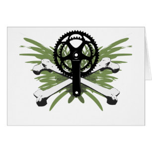 Crankset Bones - green