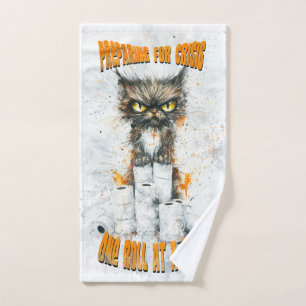 Cranky Cat Hoarding Pour Une Crise