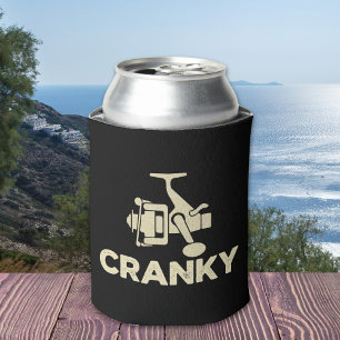 Cranky Funny Gift Ideas For Fishing Lover Can Cooler