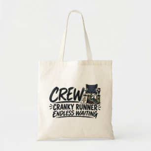 Cranky Runner Endless Waiting Funny Ultramarathon  Tote Bag