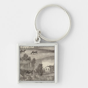 Cranmoor Farm, Toms River, NJ Keychain