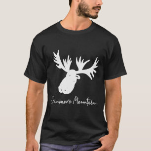 Cranmore Mountain New Hampshire Moose Antlers Ski T-Shirt