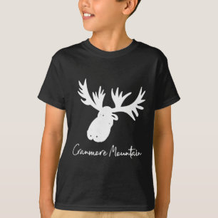 Cranmore Mountain New Hampshire Moose Antlers Ski T-Shirt