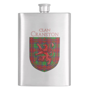 Cranston Dress Tartan Scottish Plaid Hip Flask