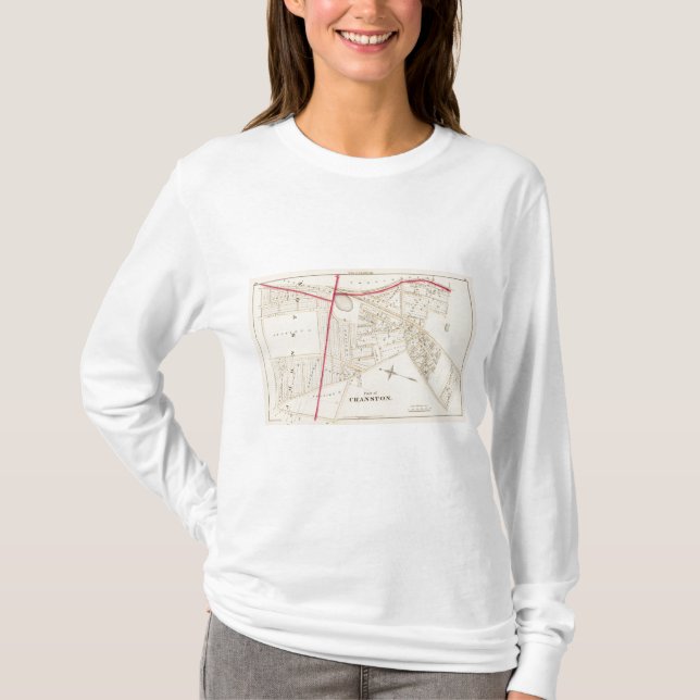 Cranston  Johnston Rhode Island T-Shirt (Front)