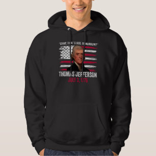 Crap That's Due Tomorrow Thomas Jefferson 4th Of J Hoodie
