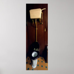 CRAPPER TOILET POSTER