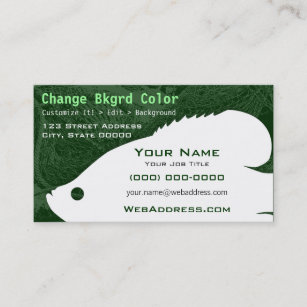 Crappie Fish Business Card