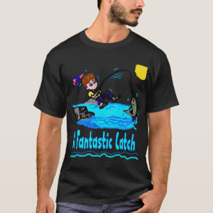 Crappie Fishermen Fishing This Is My Lucky Fishing T-Shirt