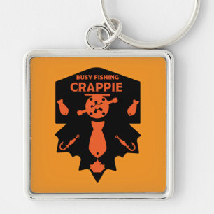 Crappie Fishing Canada Keychain