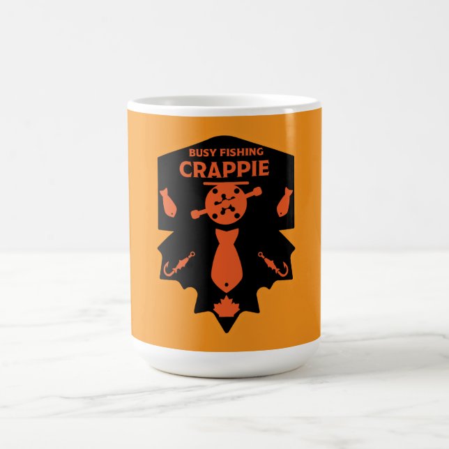 Crappie Fishing Canada Magic Mug (Center)