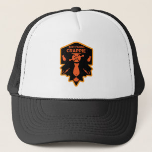 Crappie Fishing Canada Trucker Hat