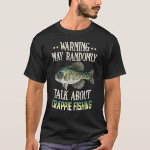 Crappie Fishing Shirt Freshwater Fish Shirt Men Wo