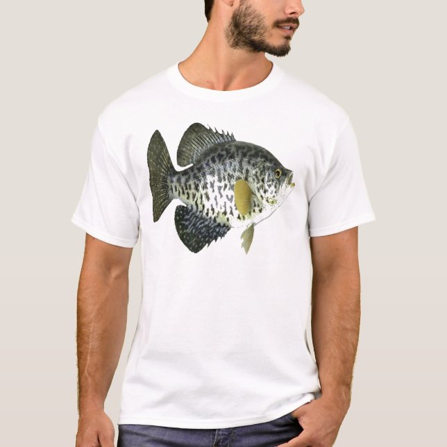 Crappie fishing T-Shirt (Front)