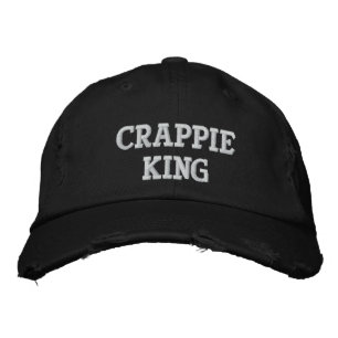 Crappie King - Customizable Embroidered Hat