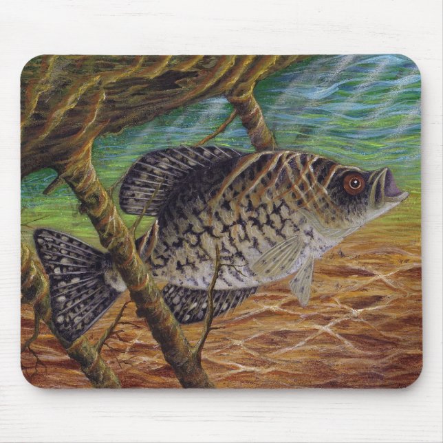 crappie mouse pad (Front)