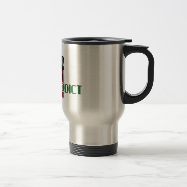 Craps Addict's travel mug (Right)