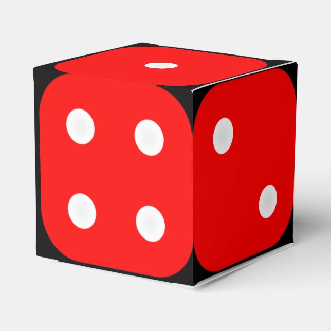 Craps Dice Box w/ Customizable Background (Back Side)