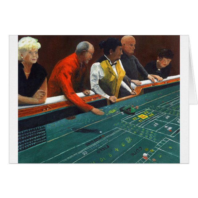 Craps Shooting (Front Horizontal)