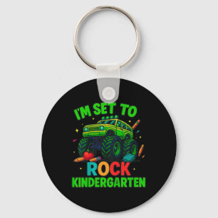 Crash Into Clroom Monster Truck Back To School Rea Keychain