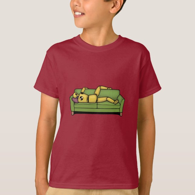 Crash Pad Tets Dummy T-Shirt (Front)