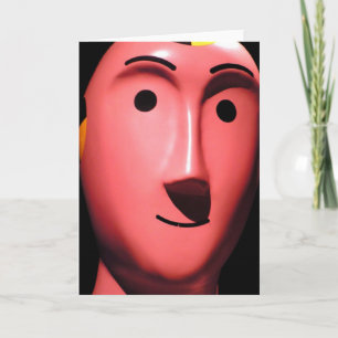 Crash Test Dummy Card