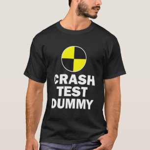 Crash Test Dummy Last Minute Costume Funny Hallowe T-Shirt
