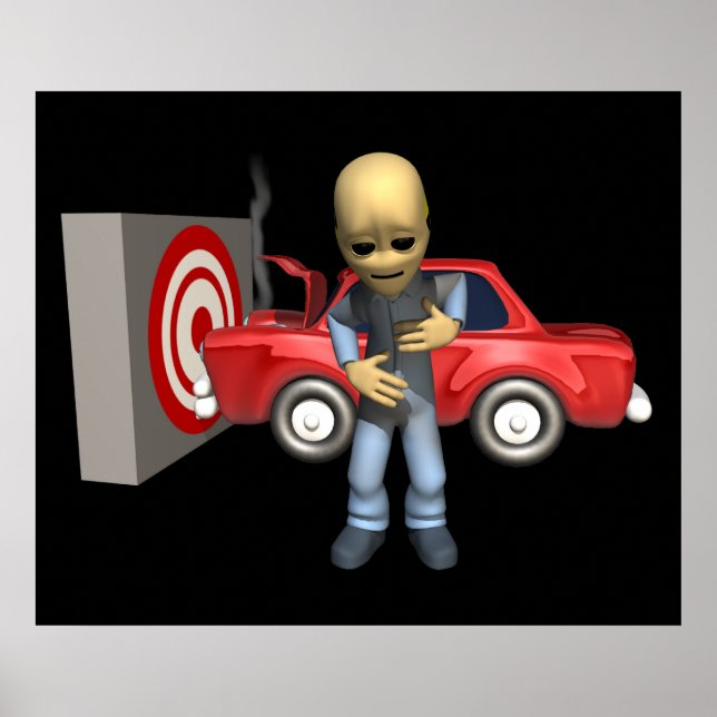 Crash Test Dummy Poster (Front)