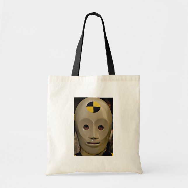Crash test dummy tote bag (Front)