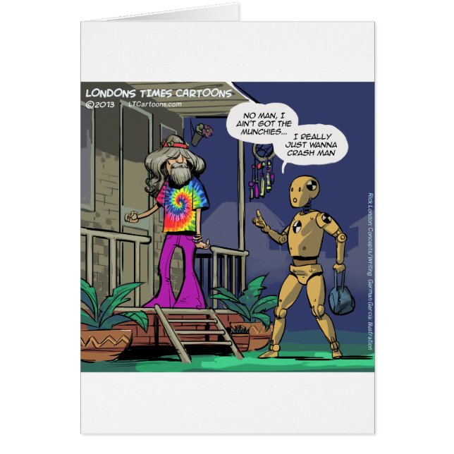 Crash Test Hippie Funny (Devant)
