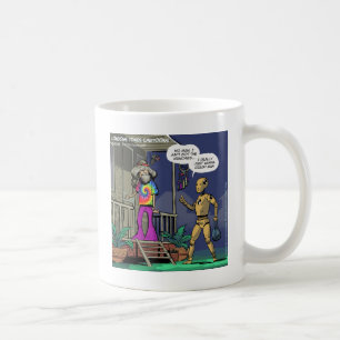Crash Test Hippie Funny Coffee Mug