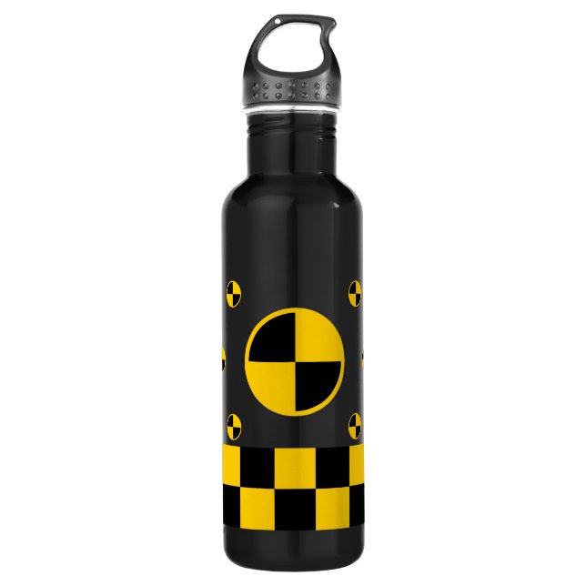 Crash Test Markers 710 Ml Water Bottle (Front)