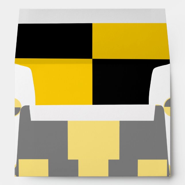 Crash Test Markers Graphics Envelopes (Back (Bottom))