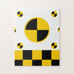 Crash Test Markers Jigsaw Puzzle